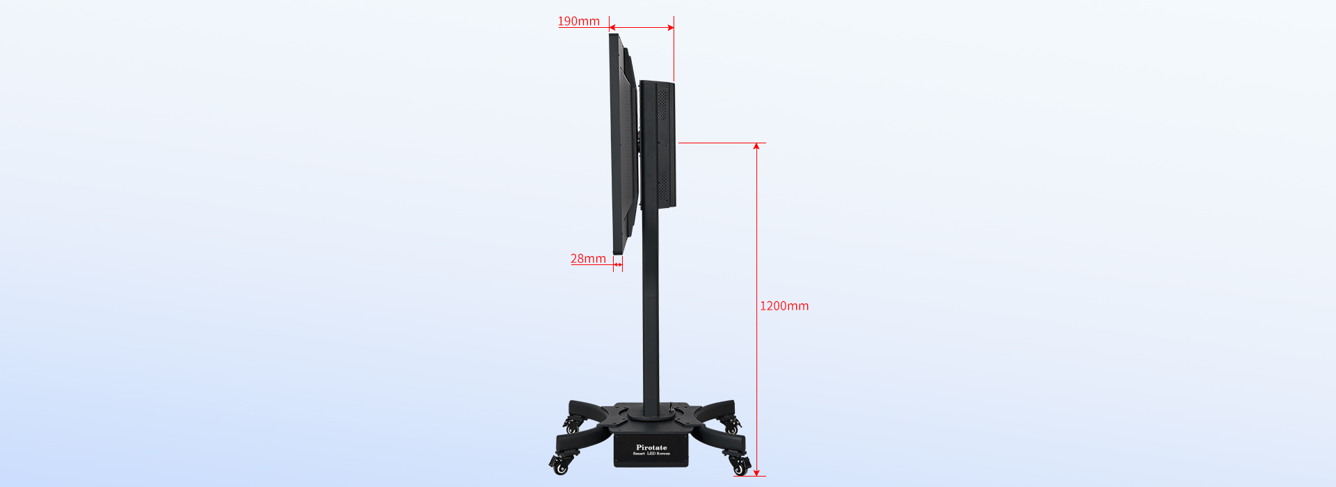 LED screen poster